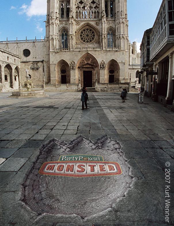 3D Pavement Illusions By Kurt Wenner