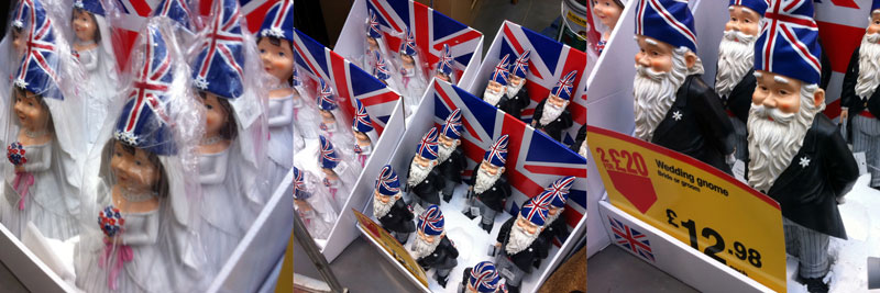 royal wedding gnomes. Royal Wedding trinkets
