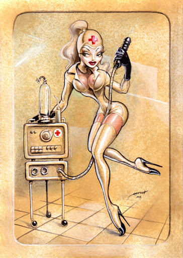 heavy rubber nurse