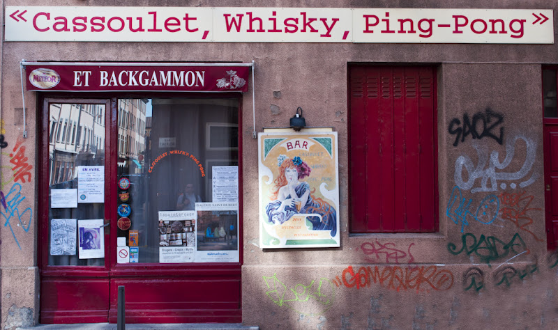 Cassoulet, Whisky, Ping-Pong et Backgammon...