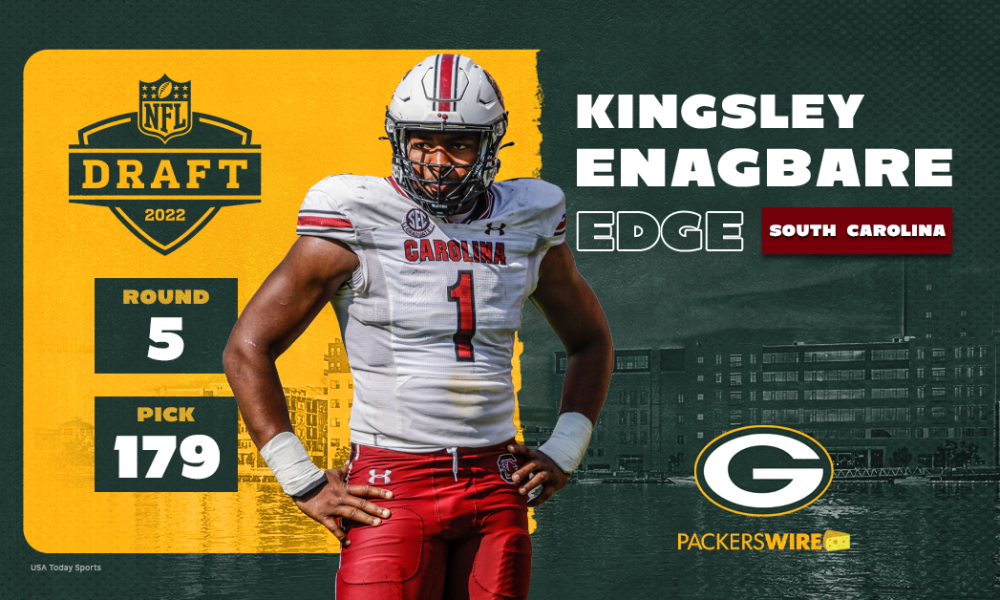 5 things to know about Packers' fifth-round pick Kingsley Enagbare