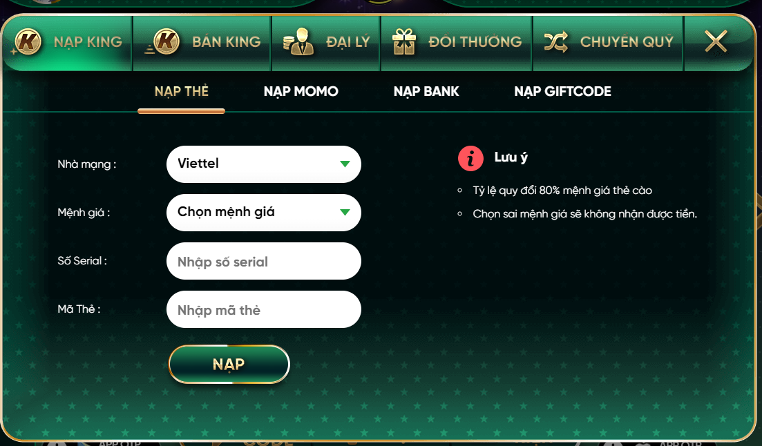 King Fun - Link tải Game Bài King Fun iOS, APK, OTP, PC 2022 - Ảnh 6