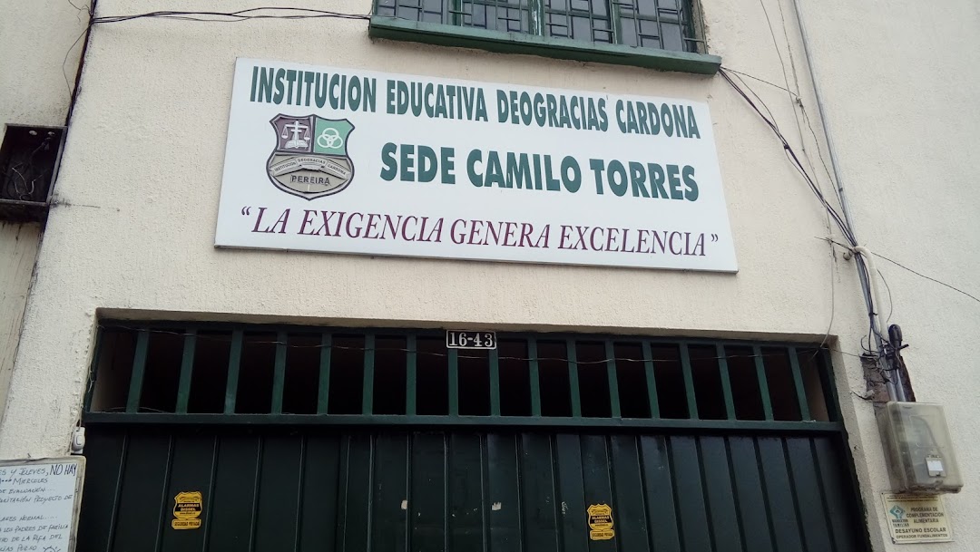 Institucion Educativa Deogracias Cardona, Sede Camilo Torres