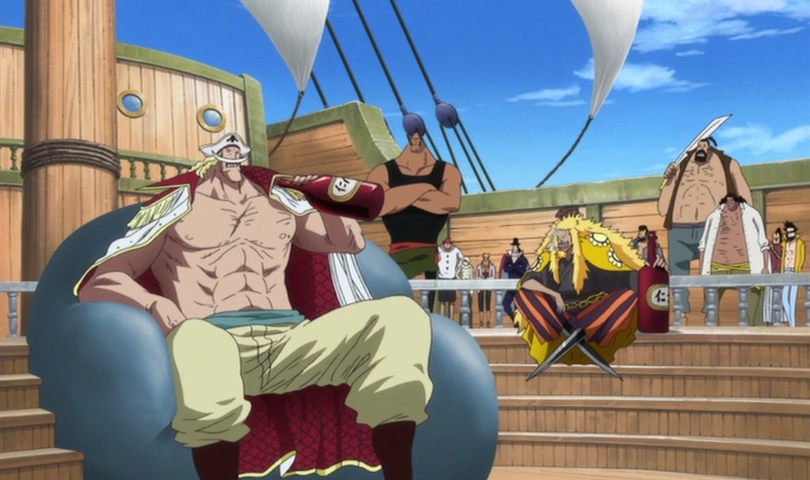 Shiki in One Piece.
