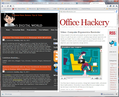 View Two Web Pages At The Same Chrome Tab With Split Screen Extension View Two Web Pages At The Same Chrome Tab With Split Screen Extension