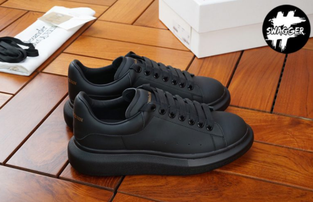 Giày Alexander Mcqueen Full Black Like Auth