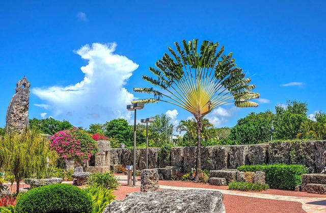 the beautiful coral castle is one of the historical sites in florida