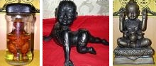 Black Crawling Kumantong Statue