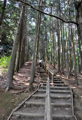 展望台までの階段