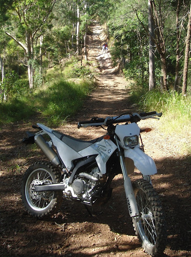 Blue 10 and a white 08 250R in the Aussie bush ...Continued DSC02575