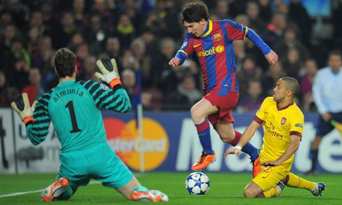Messi, Barcelona - Arsenal