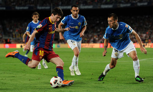 Messi, Barcelona - Almeria