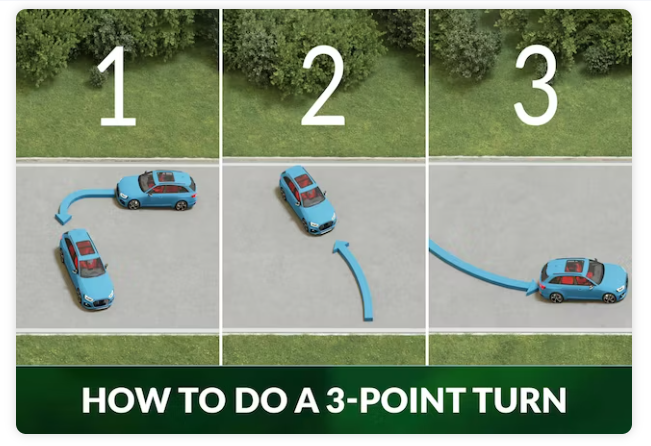 Three-Point Turns