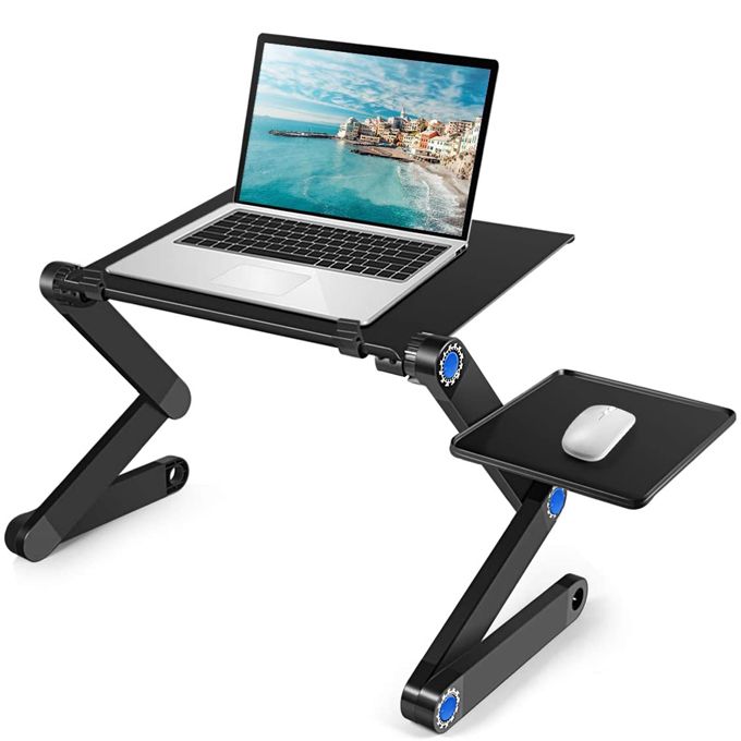 Laptop Table Adjustable Laptop Stand With Mouse Pad