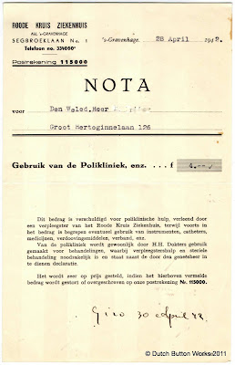 Polikliniek nota 1942