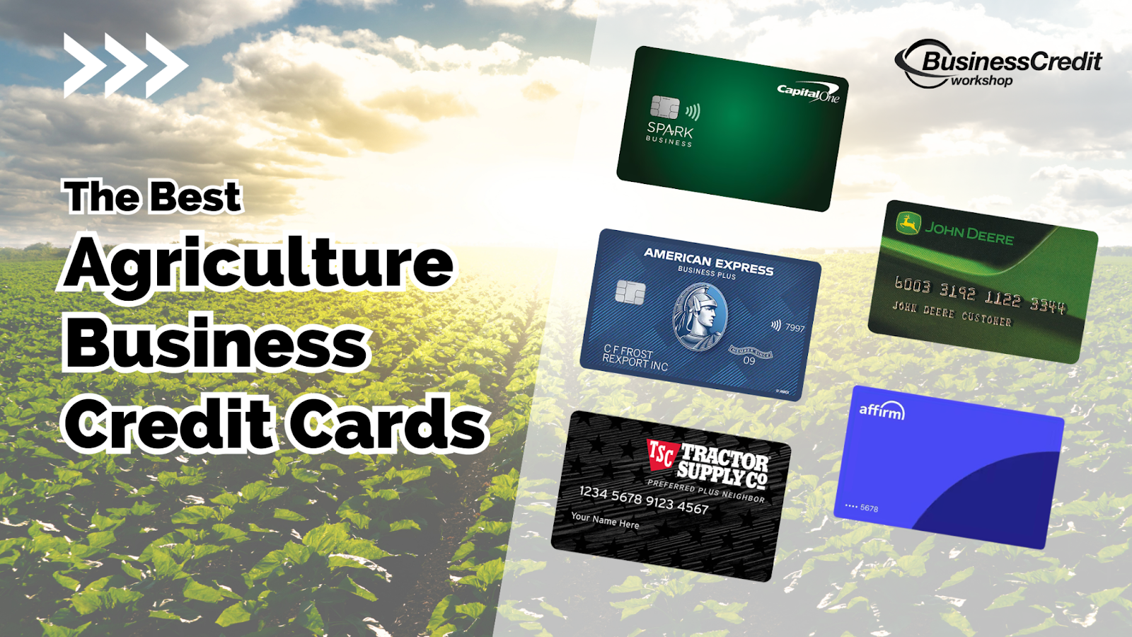 best credit card for agriculture business
