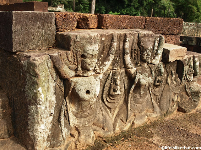 Terrace of the Elephants & Phimeanakas Terrace of the Elephants & Phimeanakas picture cambodia escapade photo