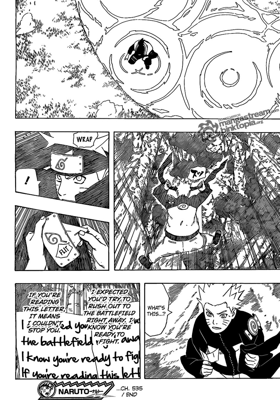 Naruto Shippuden Manga Chapter 535 - Image 17