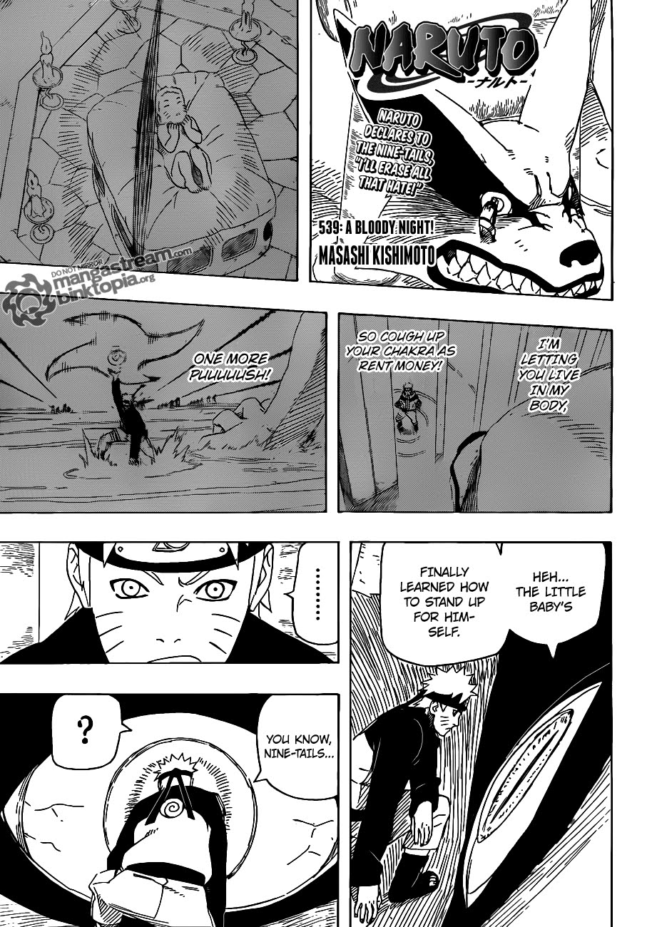 Naruto Shippuden Manga Chapter 539 - Image 01