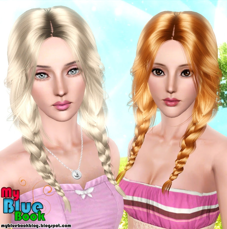 The Sims 3: женские прически.  - Страница 8 1