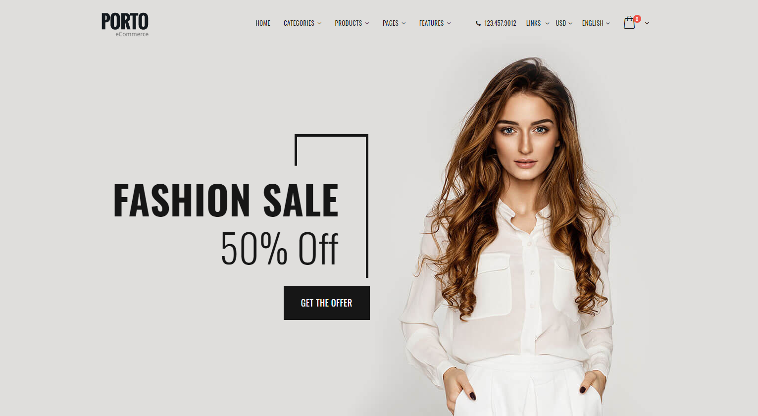 Responsive magento theme