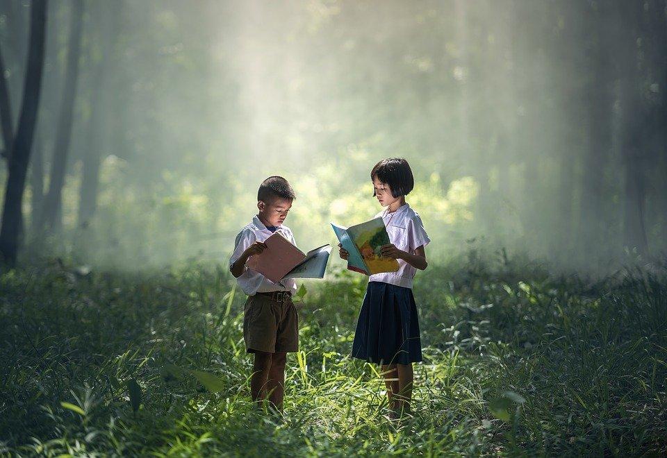 Book, Asia, Children, Boys, Education, Girl, Indonesian