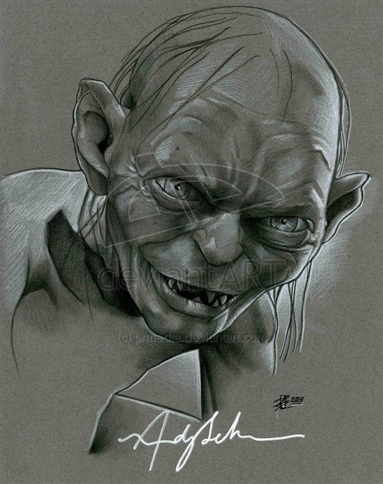 O Senhor dos Anéis (Lord of the Rings) - Gollum O Senhor dos Anéis (Lord of the Rings) - Gollum