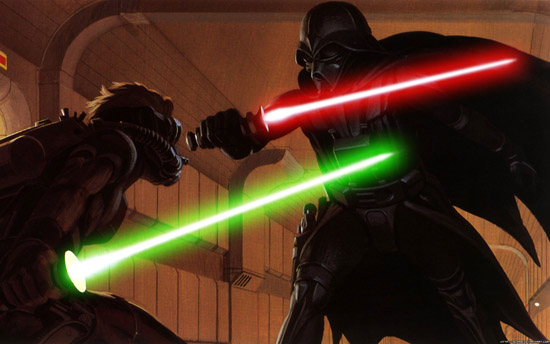 Guerra nas Estrelas - Luke vs. Vader (Star Wars) Guerra nas Estrelas - Luke vs. Vader (Star Wars)