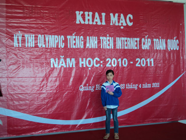 Cháu HS này sắp thi HS giỏi quốc gia