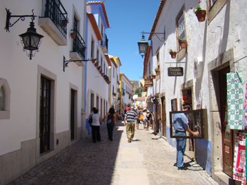 ruas de Óbidos