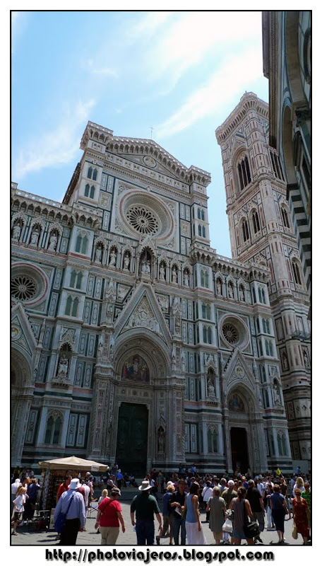 Duomo Batisterio campanile Florencia