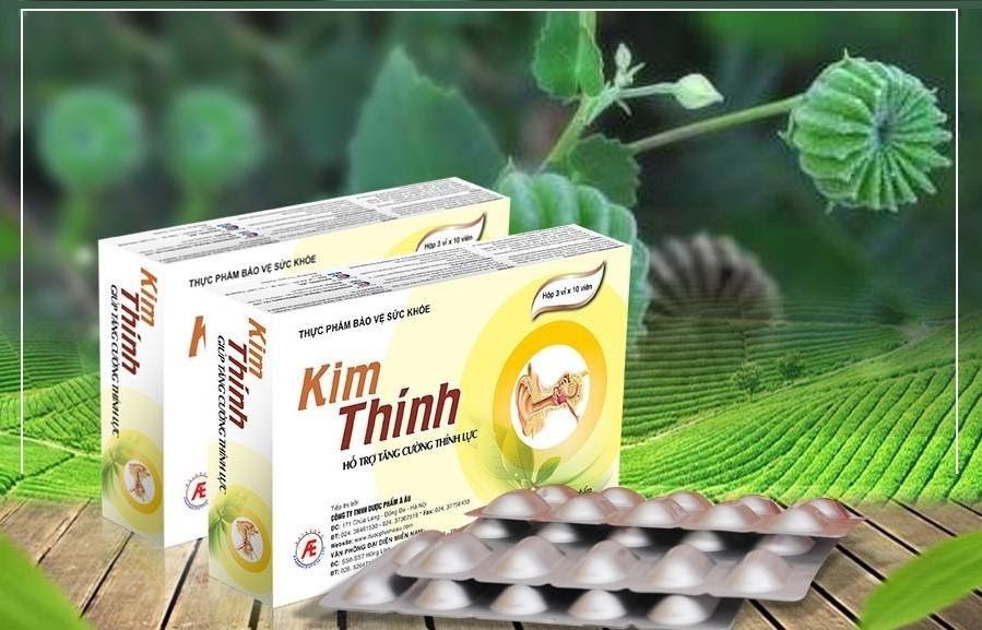 sản phẩm Kim Thính chứa các nhóm thành phần vừa giúp chống viêm nhiễm ở tai,
