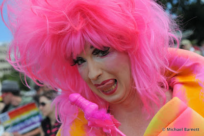 Kaye Sera in Pride March