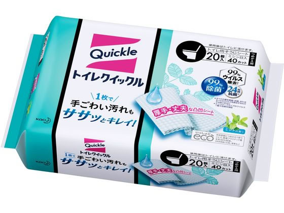 KAO トイレクイックル つめかえ用 20枚入