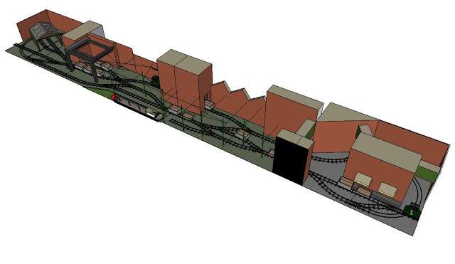 Sketchup model of extra modules