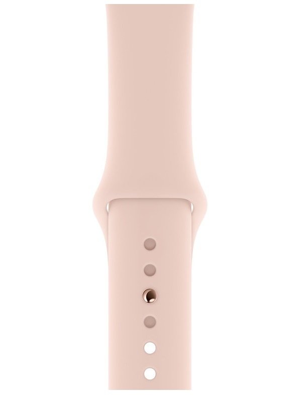 Смарт-часы Apple Watch Series 4 44mm Gold Aluminium Case with Pink Sand Sport Band