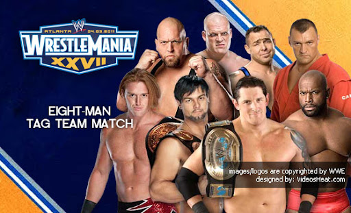 WWE WrestleMania XXVII 4/3/11 Results