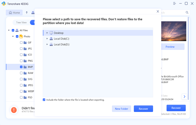 recover lost data from SD card