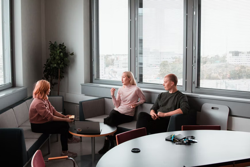 couple meeting with a financial advisor