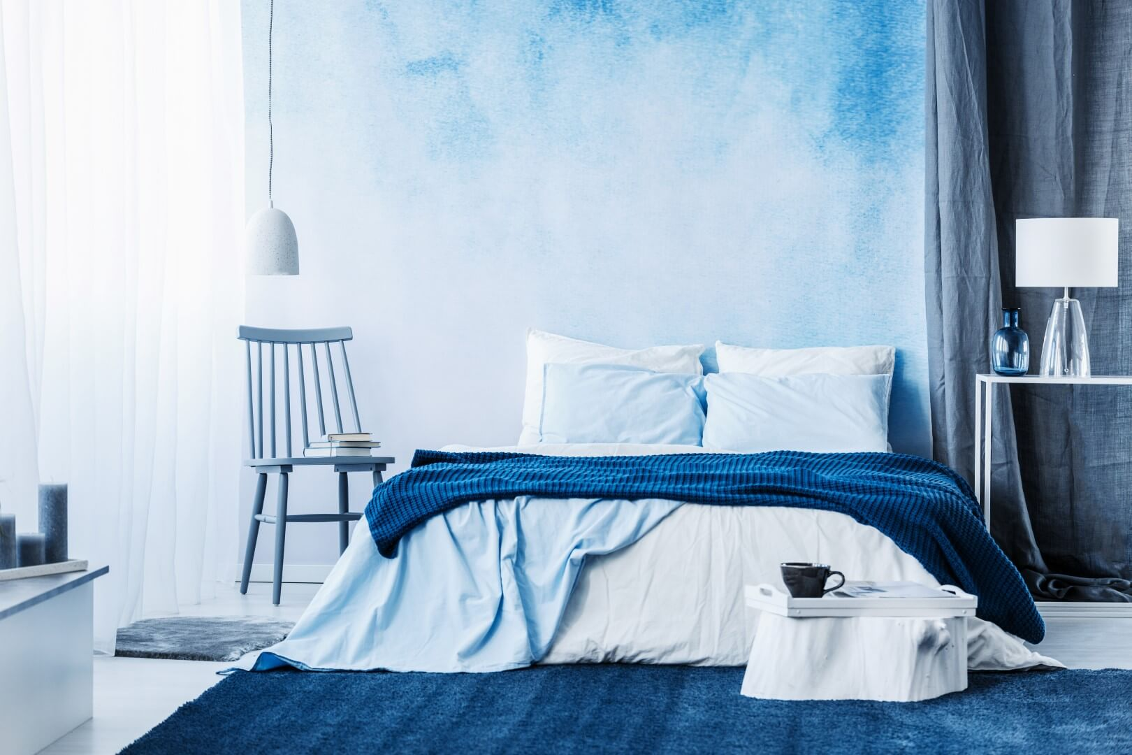Thiết kế phòng ngủ dành cho mệnh Thủy giàu tính thẩm mỹ. Phòng ngủ cho người mệnh thủy 4