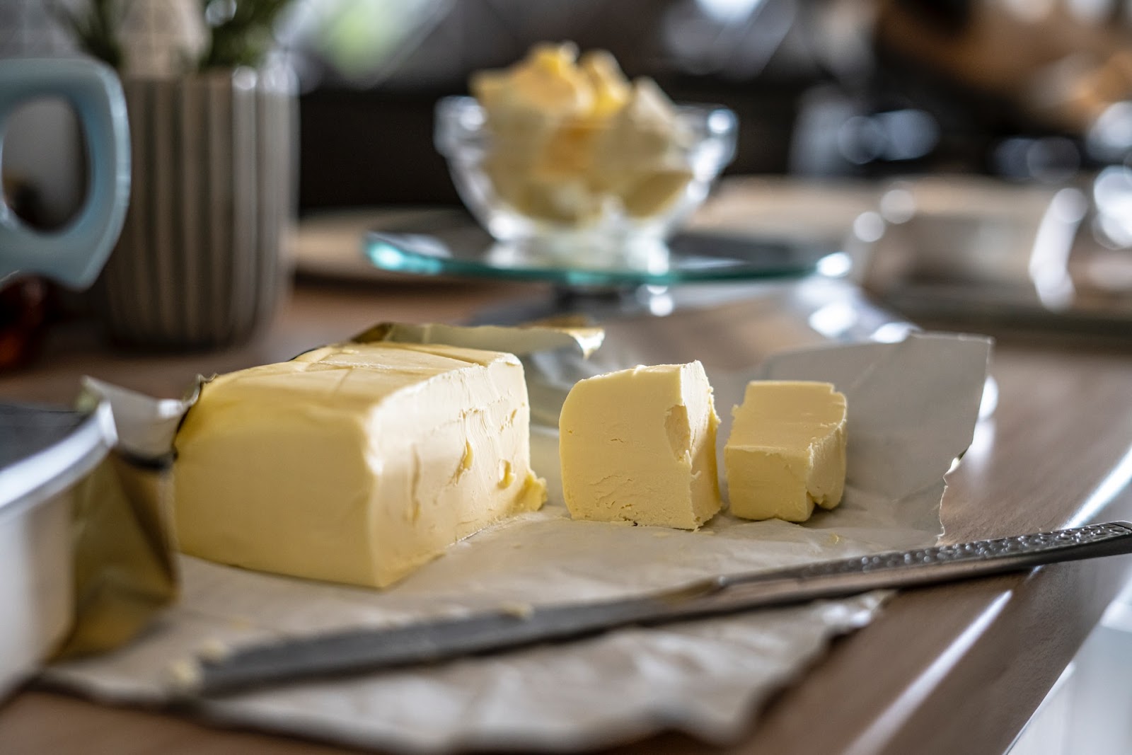 As butter has a low smoke point, it is to be only used for cooking food with short cooking times as it burns quickly.
