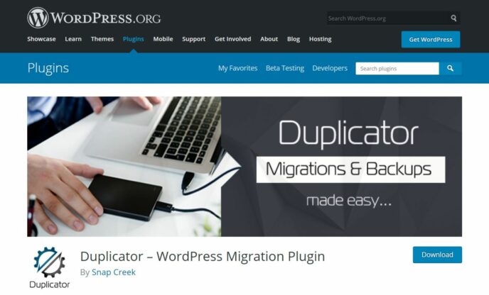 Best WordPress Plugins #19: Duplicator