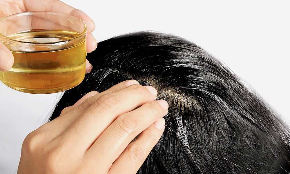 Apply oil and massage your hair . It helps in hair growth and make it stronger