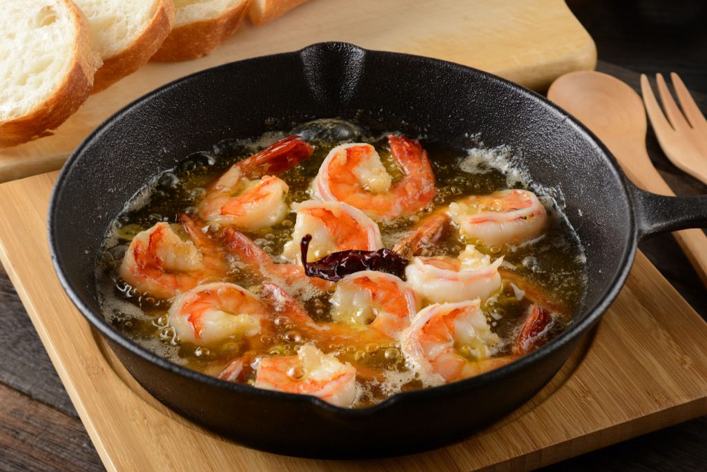 Gambas al ajillo