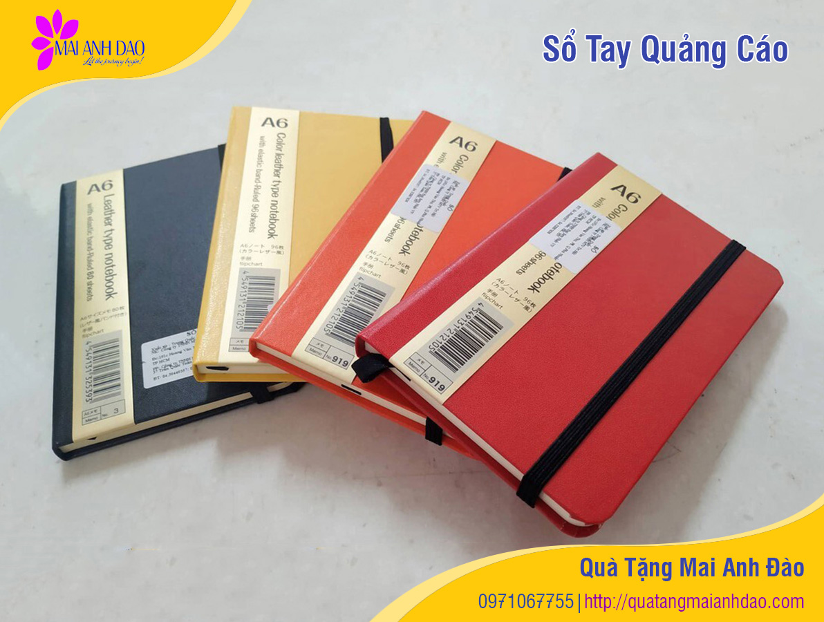 Sổ tay quảng cáo - Quà tặng nhận diện thương hiệu tại Quảng Nam