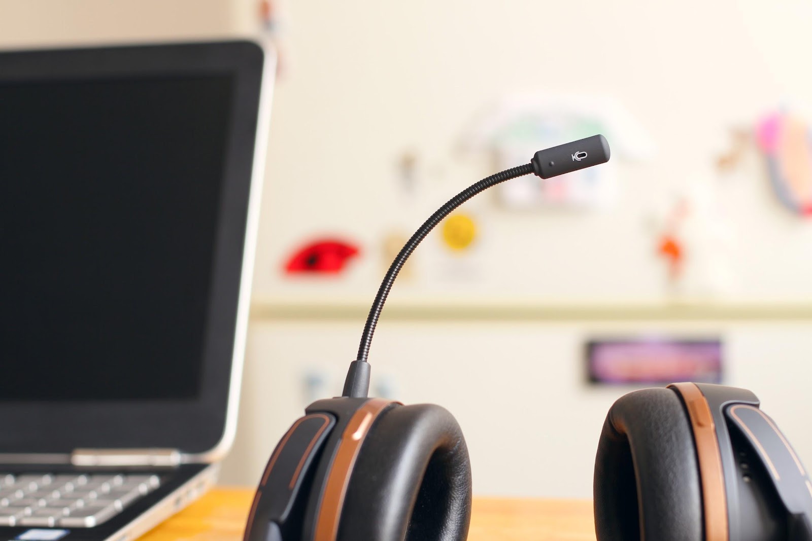 A headset is affordable and reliable for online video interviews.
