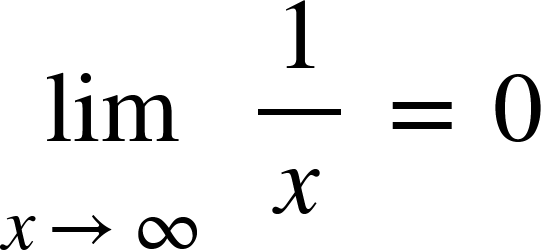 <math xmlns="http://www.w3.org/1998/Math/MathML"><munder><mi>lim</mi><mrow><mi>x</mi><mo>→</mo><mo>∞</mo></mrow></munder><mo> </mo><mfrac><mn>1</mn><mi>x</mi></mfrac><mo> </mo><mo>=</mo><mo> </mo><mn>0</mn></math>“></p>



<p></p>



<h2 class=