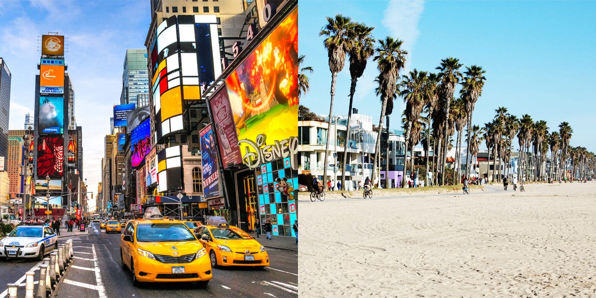 Most Surprising Things About Moving From NYC to LA