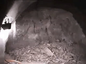 Explosión en una mina