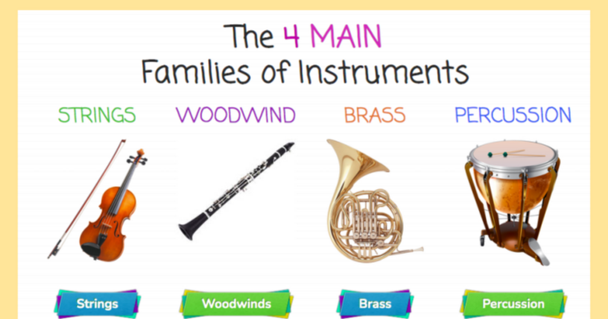instrument families